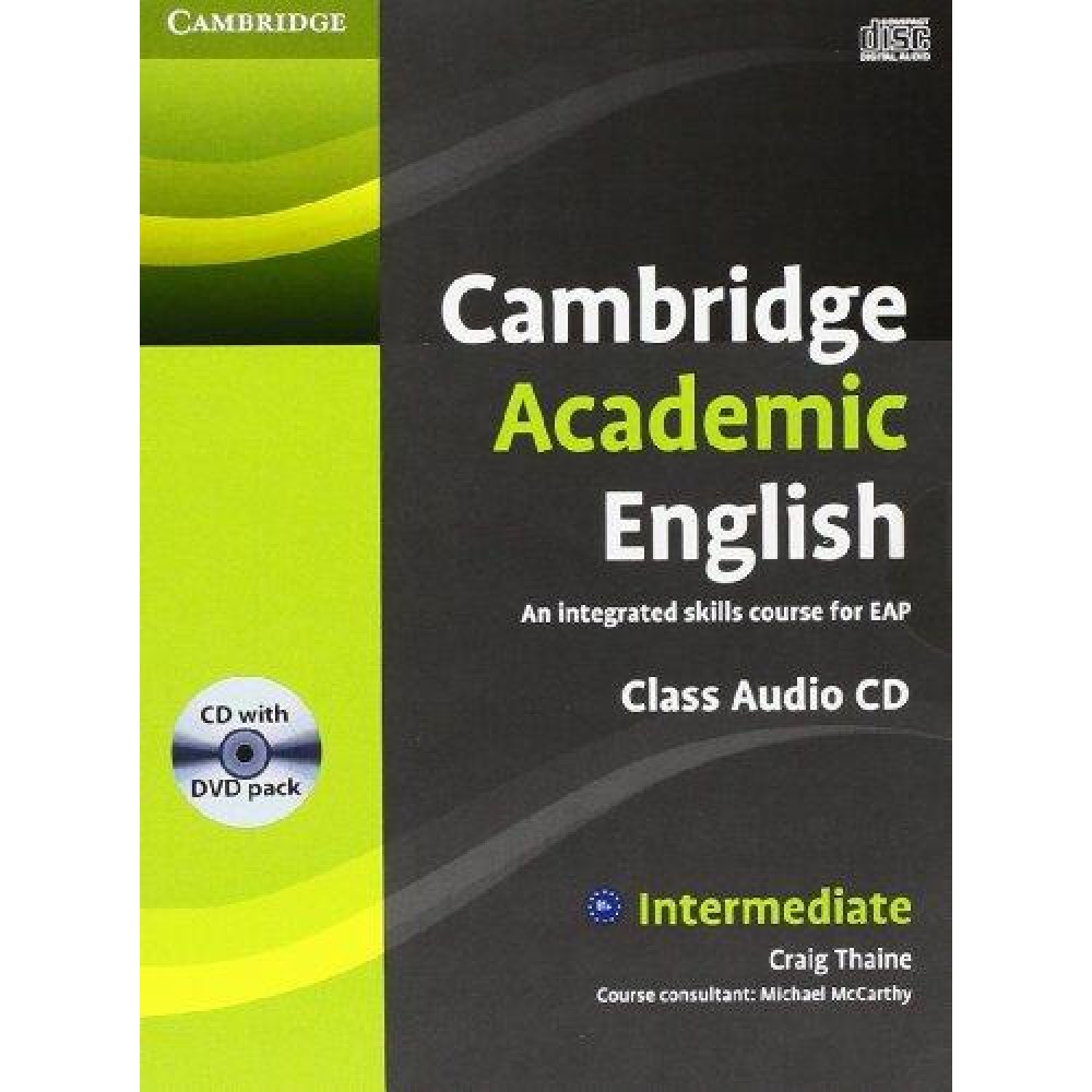 (McCarthy　INTERMEDIATE　CAMBRIDGE　B1+　Thaine-Michael　ACADEMIC　Craig)　CD　ENGLISH　CLASS　DVD